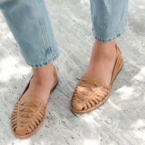 Nisolo Leather Huarache Sandals